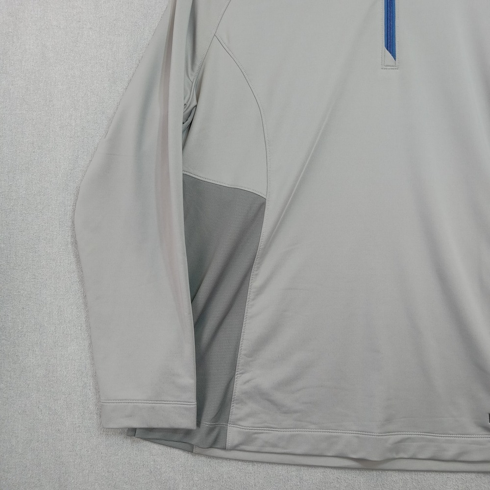 KOCHPAC Cutter & Buck Mens 3XL Gray Golf Pullover Stretch 1/2 Zip Lobby Politics - Picture 5 of 15